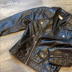 H&M leather Moto jacket